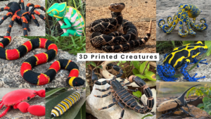 Multicolor Creature 3D Prints